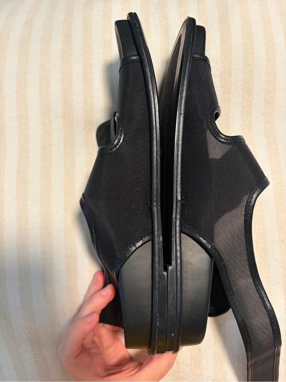 ZARA Black Double Buckle Strappy Flat Sandals Size 38 / 7.5 - Picture 14 of 15